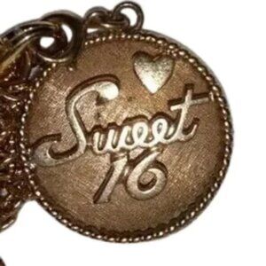 VINTAGE Sweet 16 Charm Necklace